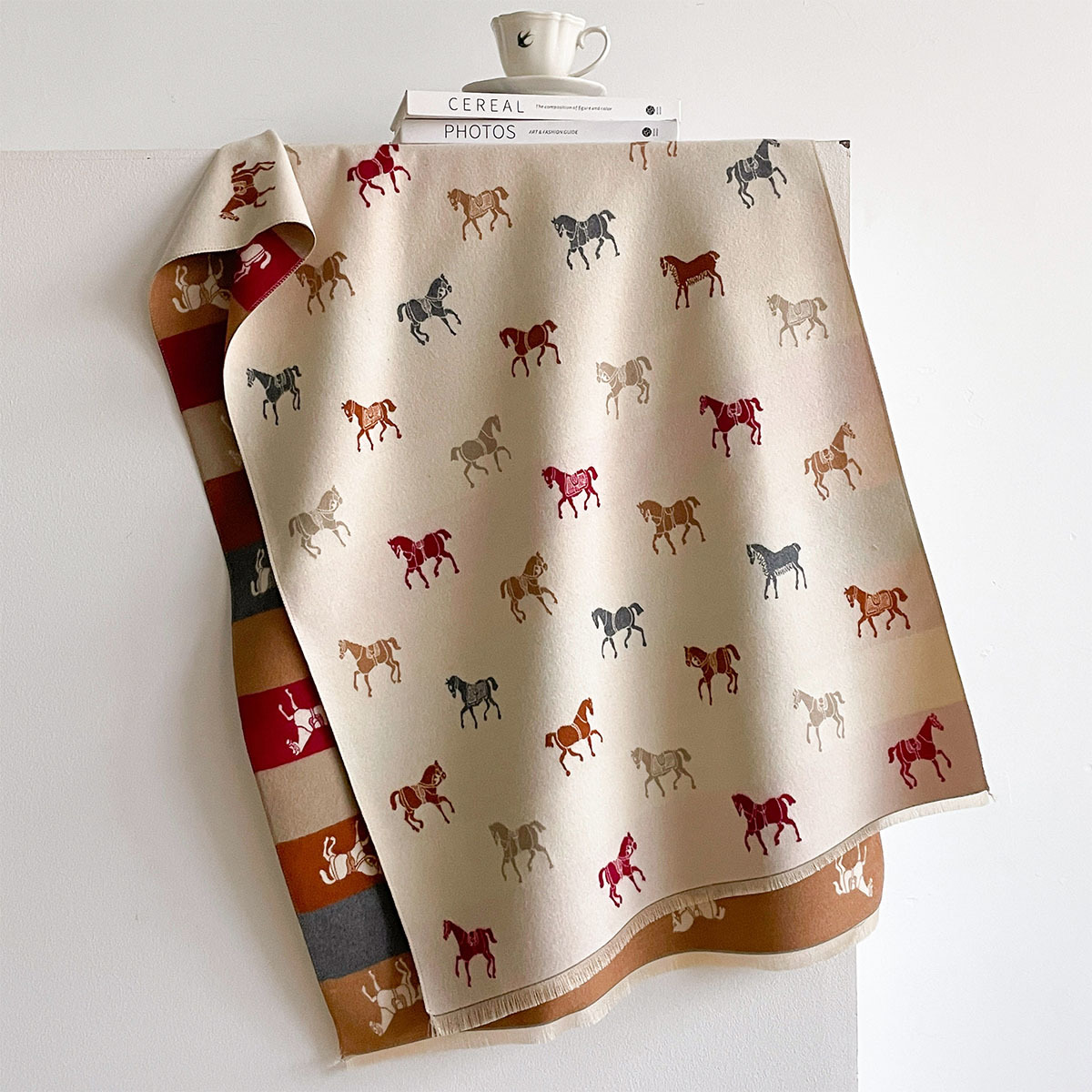 Herfst Winter Sjaal Dames Pash - Woven Scarf Blanket recensie en prijs