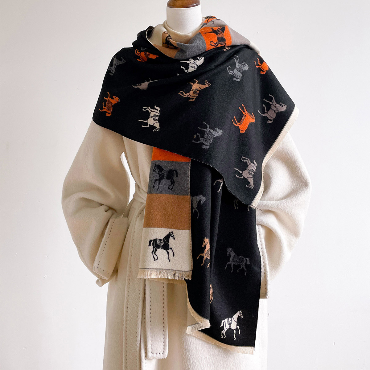 Herfst Winter Sjaal Dames Pash - Woven Scarf Blanket recensie en prijs