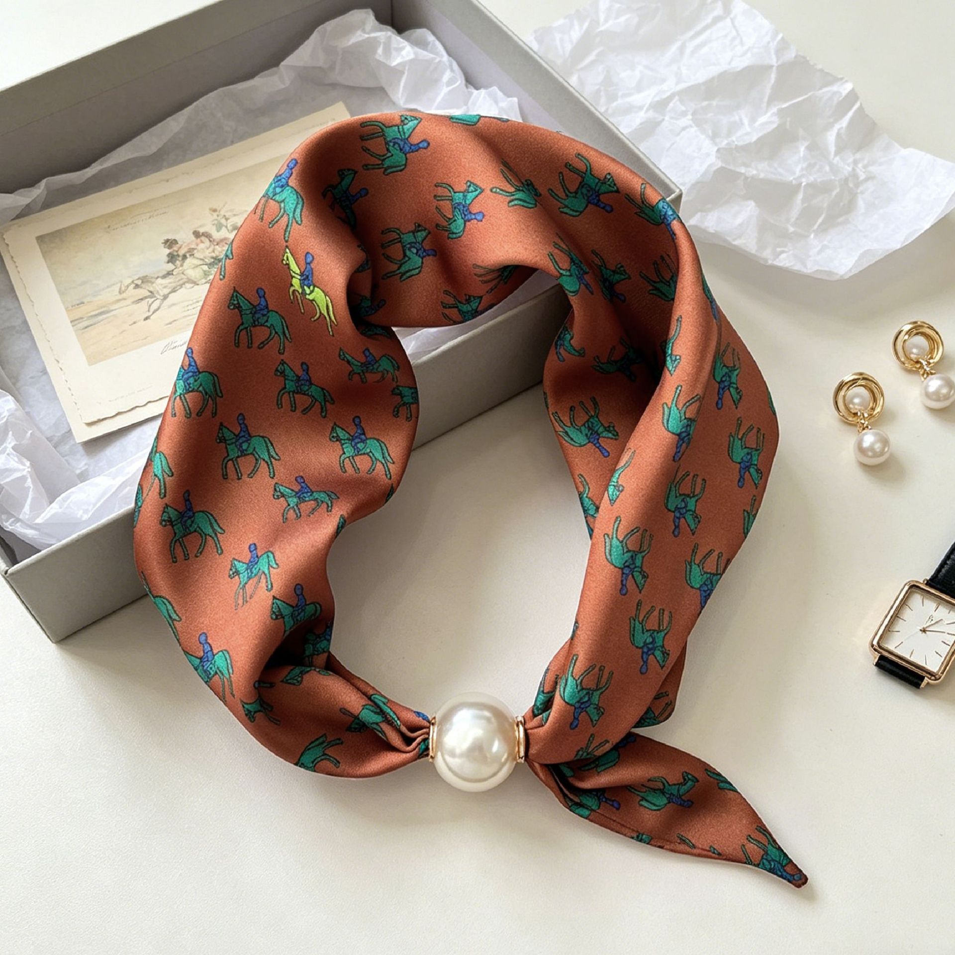 Luxe Knight Pearl magnetische  - Face Scarf Mask recensie en prijs