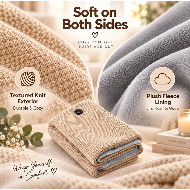 Nieuwe herfst-winter warme ver - Woven Scarf Blanket recensie en prijs