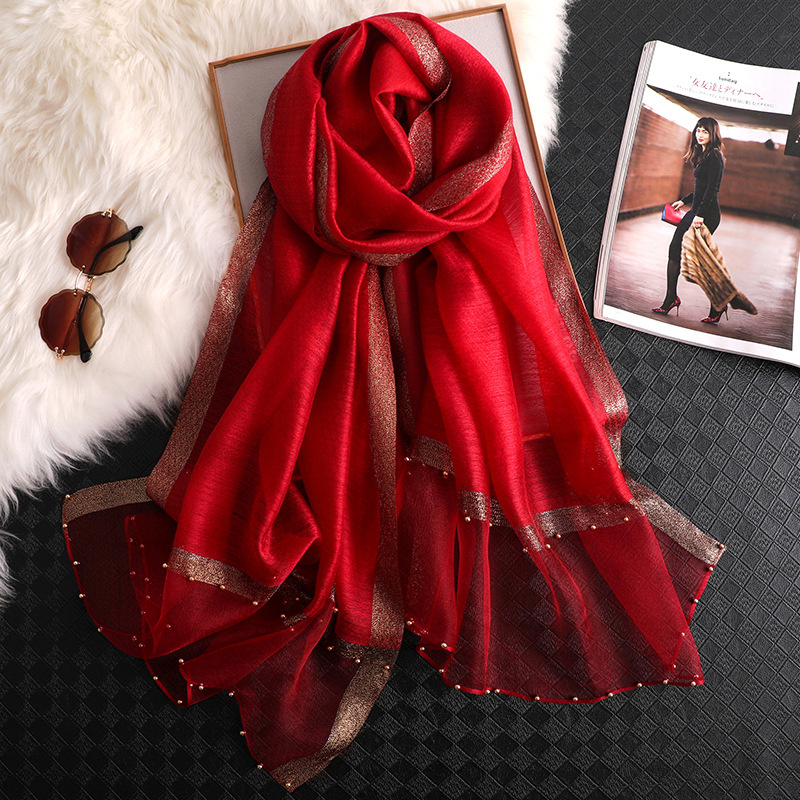 2024 Luxe 100% Zijden Sjaal Sj - Scarf Silk Square recensie en prijs