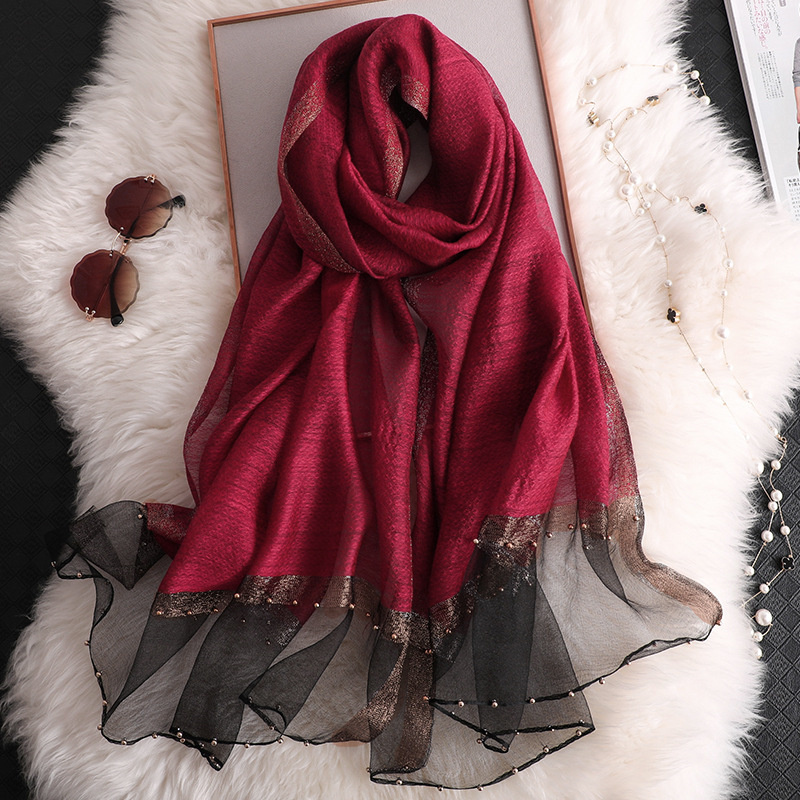 2024 Luxe 100% Zijden Sjaal Sj - Scarf Silk Square recensie en prijs