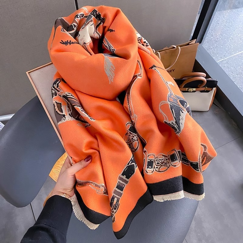 Retro Rider Horse Imitatie Kas - Muffler Men Wool recensie en prijs