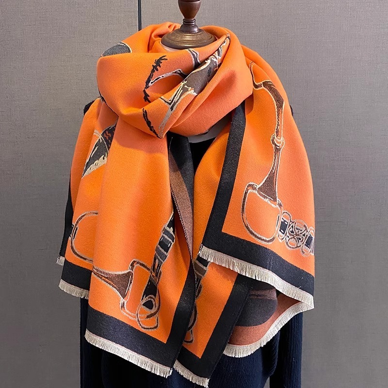 Retro Rider Horse Imitatie Kas - Muffler Men Wool recensie en prijs
