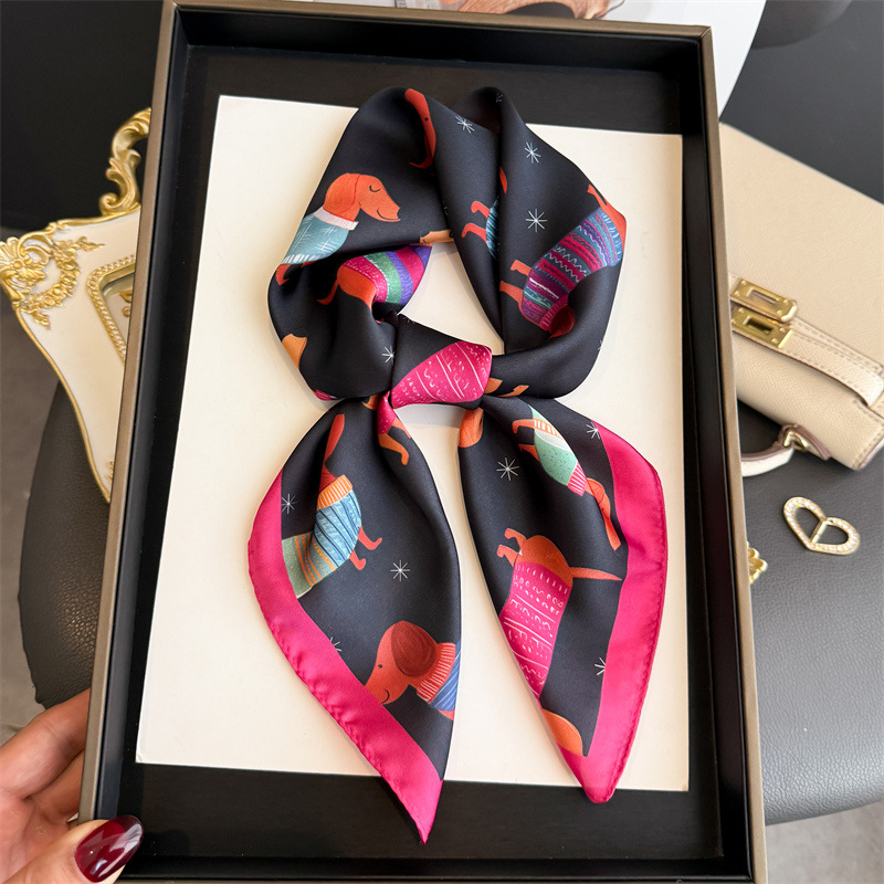 Mode Wiener Hond Print Bandana - Face Scarf Mask recensie en prijs