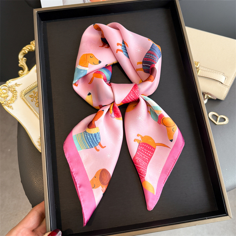 Mode Wiener Hond Print Bandana - Face Scarf Mask recensie en prijs