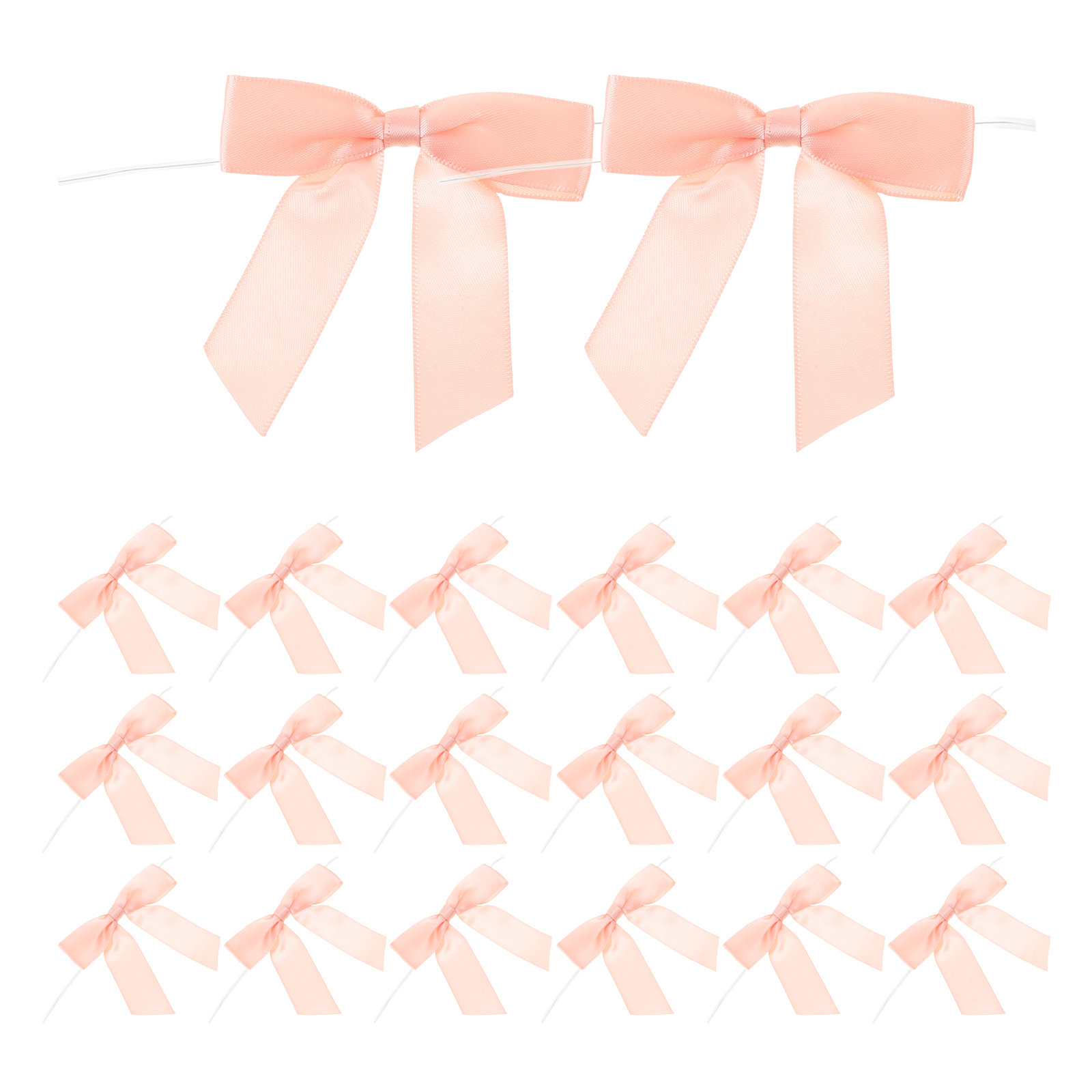 50 stuks roze mini satijnen st - Bow Tie Pre Tied recensie en prijs