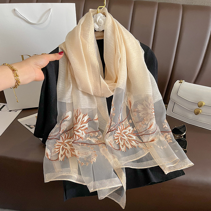 Lente Zomer Effen Zijden Sjaal - Woven Scarf Blanket recensie en prijs